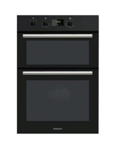 Hotpoint Dd2540Bl 60Cm Electric Built-In Double Oven - Oven Only Hotpoint Dd2540Bl 60Cm Electric Built-In Double Oven - Oven Only